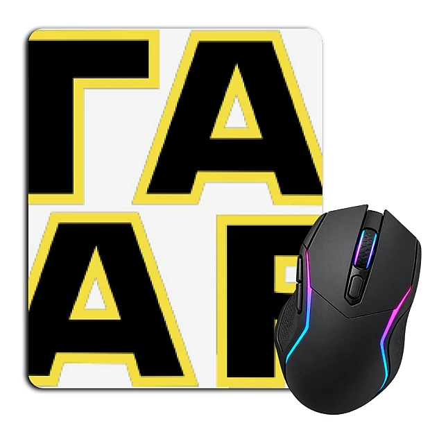 Mouse pad with print Star Wars Logo Print