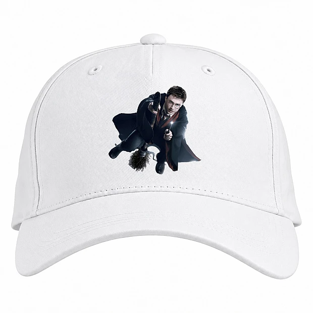 Baseball cap with Print Harry Potter Print - white
