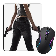 Mouse pad with print The Terminator Sarah Connor Hero