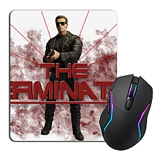Mouse pad with print The Terminator Hero Logo