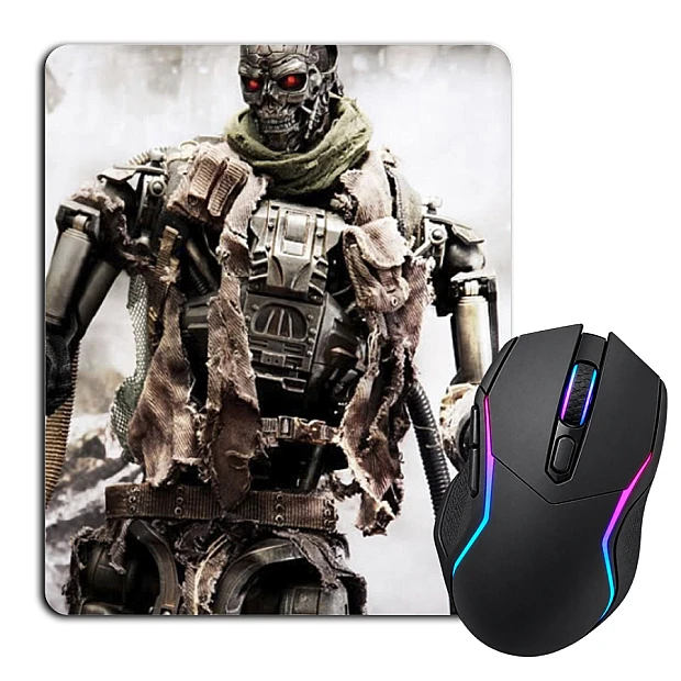 Mouse pad with print The Terminator Robot