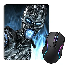 Mouse pad with print The Terminator Robot Hero