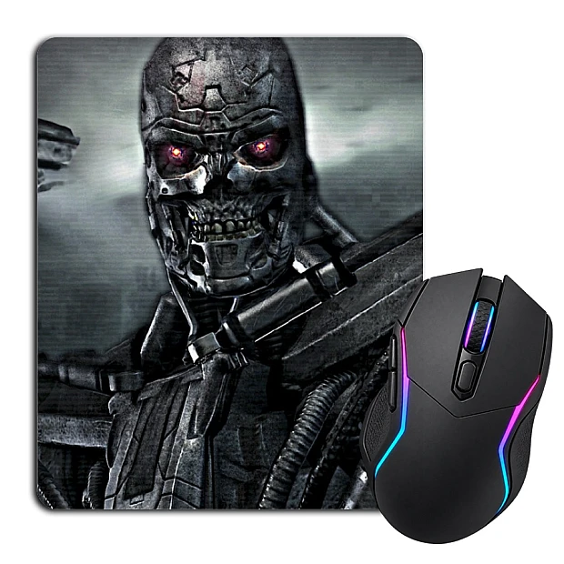 Mouse pad with print The Terminator Hero Robot