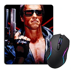 Mouse pad with print The Terminator Hero Arnold Schwarzenegger