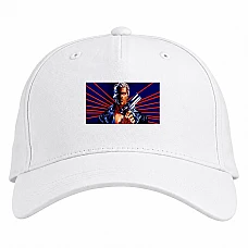 Baseball cap with Print The Terminator Art Edition - white