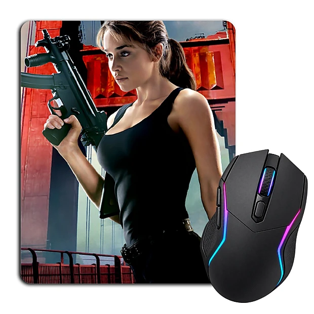 Mouse pad with print The Terminator Sarah Connor Print