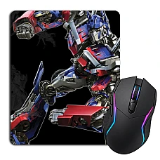 Mouse pad with print Transformers Optimus Prime Hero