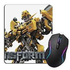 Mouse pad with print Transformers Bumblebee