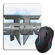 Mouse pad with print Transformers Logo