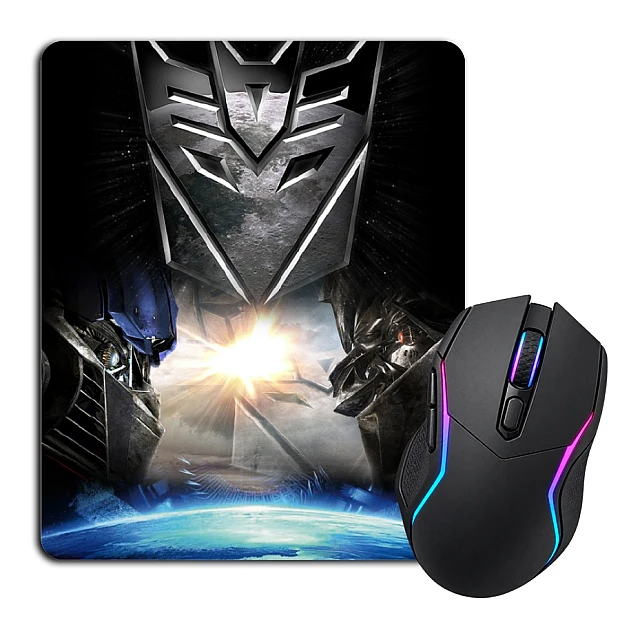 Mouse pad with print Transformers Print