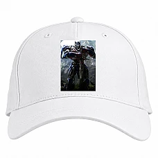 Baseball cap with Print Transformers Optimus Prime - white