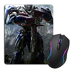 Mouse pad with print Transformers Optimus Prime