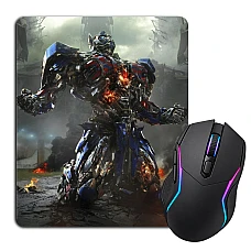 Mouse pad with print Transformers Hero Optimus Prime