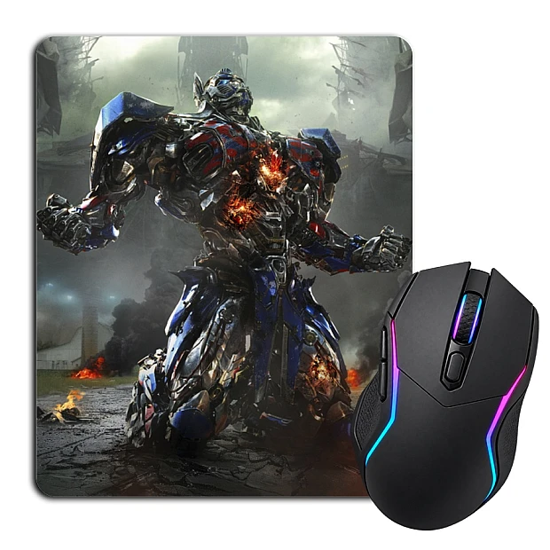 Mouse pad with print Transformers Hero Optimus Prime