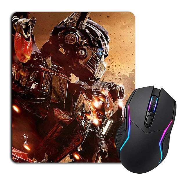 Mouse pad with print Transformers Robot