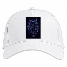 Baseball cap with Print Transformers Cute Print - white