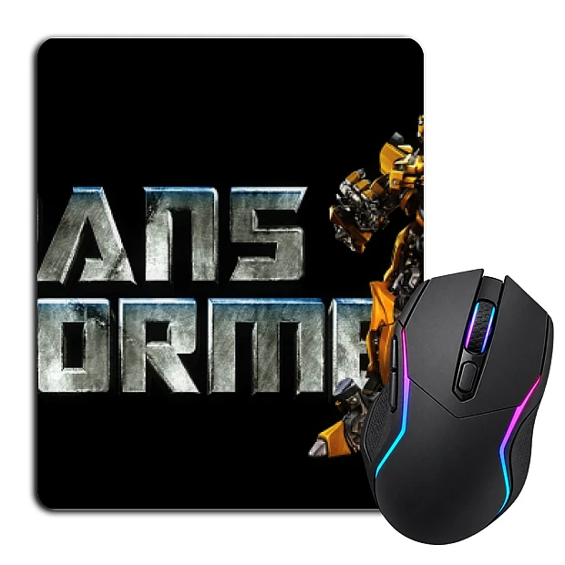 Mouse pad with print Transformers Bumblebee Print