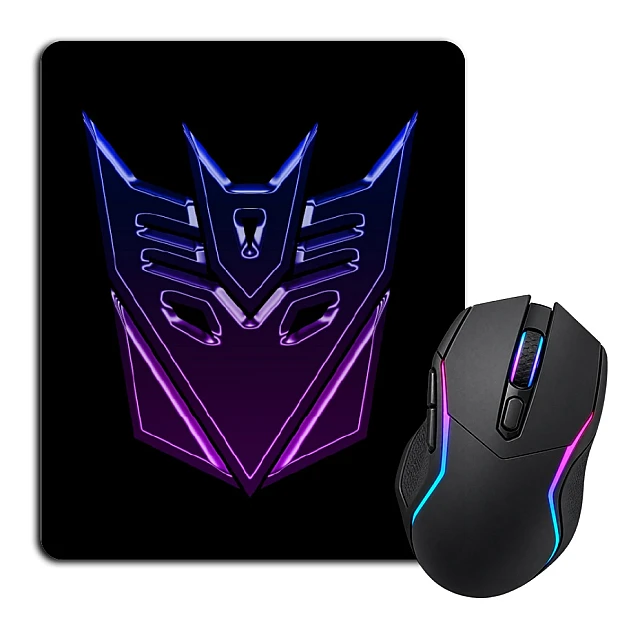 Mouse pad with print Transformers Neon Print