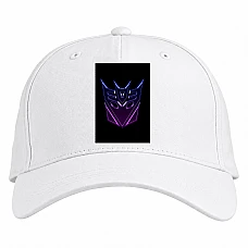 Baseball cap with Print Transformers Neon Print - white