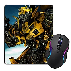Mouse pad with print Transformers Bumblebee Robot Hero