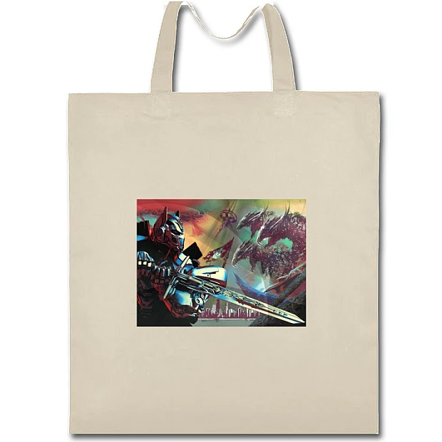 Eco bag with print Transformers Art Edition - beige
