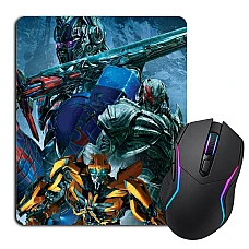 Mouse pad with print Transformers Main Characters