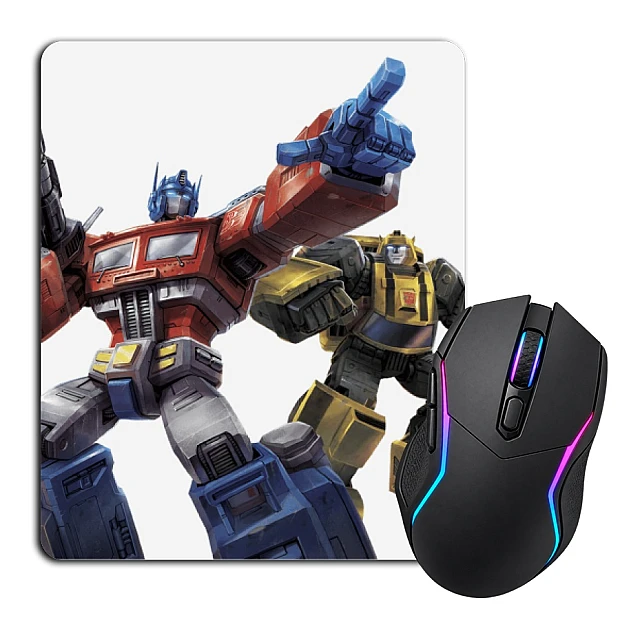 Mouse pad with print Transformers Robots