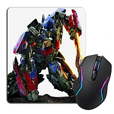 Mouse pad with print Transformers Hero Robot Optimus Prime