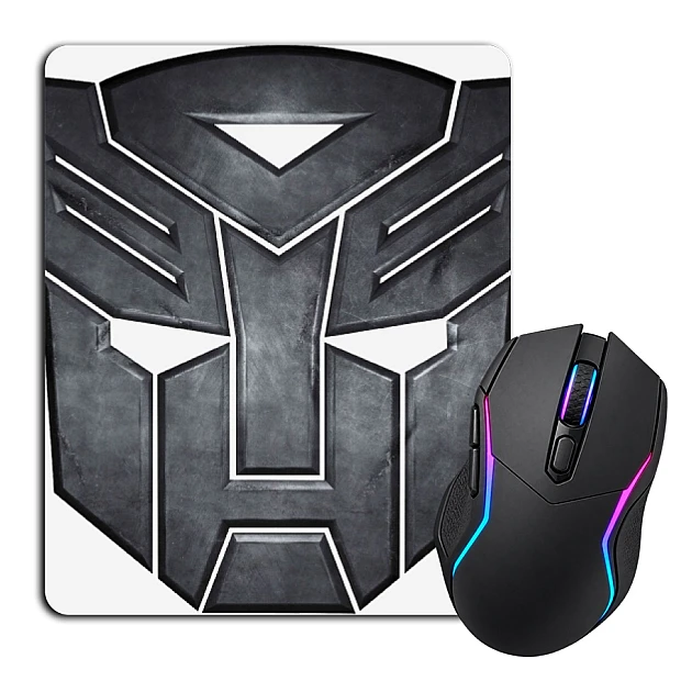 Mouse pad with print Transformers Metal Face