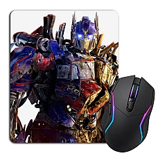 Mouse pad with print Transformers Print With Optimus Prime Hero