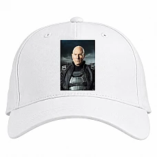 Baseball cap with Print X-Men Professor X - white