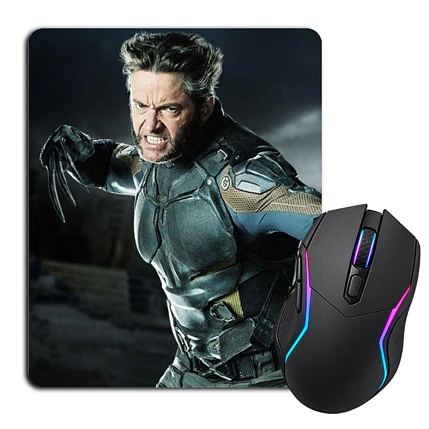 Mouse pad with print X-Men Logan Wolverine