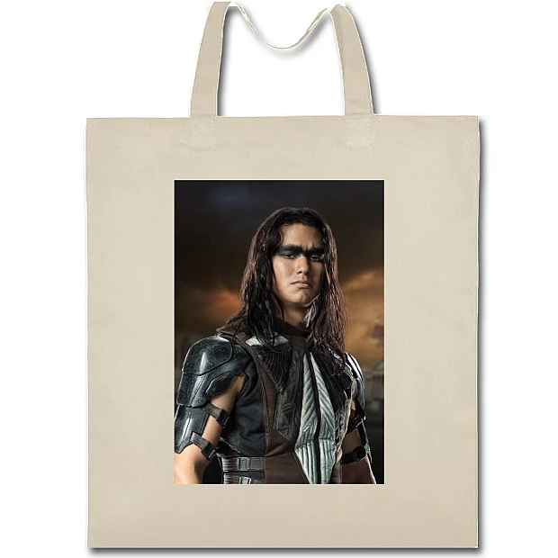 Eco bag with print X-Men Print Hero - beige