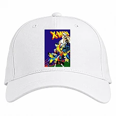 Baseball cap with Print X-Men Cute Print - white