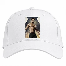 Baseball cap with Print X-Men Wolverine - white