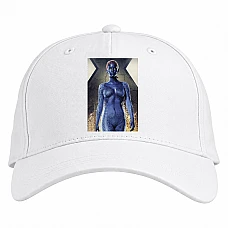 Baseball cap with Print X-Men Mystique Hero - white