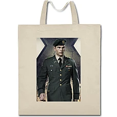 Eco bag with print X-Men Soldier - beige