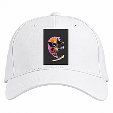 Baseball cap with Print X-Men Wolverine Cute Art - white