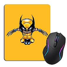 Mouse pad with print X-Men Wolverine Yellow Art