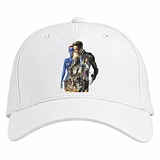 Baseball cap with Print X-Men Heroes - white