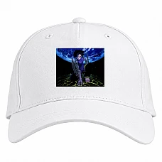 Baseball cap with Print Alita Battle Angel Anime Edition - white