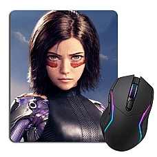Mouse pad with print Alita Battle Angel Hero