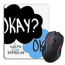 Mouse pad with print Виноваты Звёзды Okay? Okay