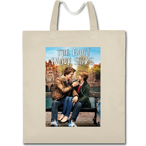 Eco bag with print Виноваты Звёзды Heroes - beige