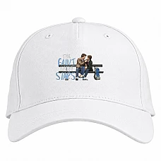 Baseball cap with Print Виноваты Звёзды Main Heroes - white
