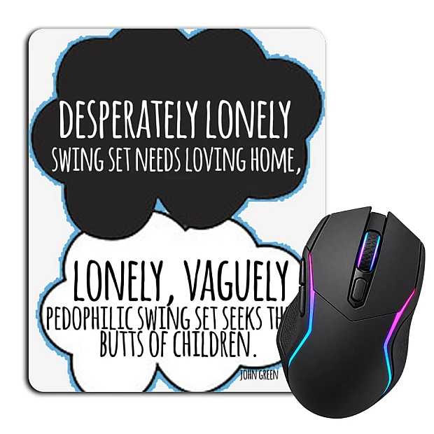 Mouse pad with print Виноваты Звёзды Quote 1