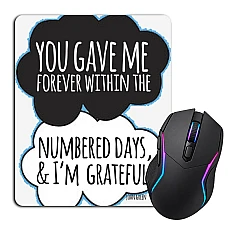 Mouse pad with print Виноваты Звёзды Quote 2