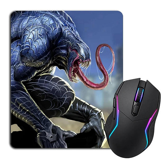 Mouse pad with print Venom Hero