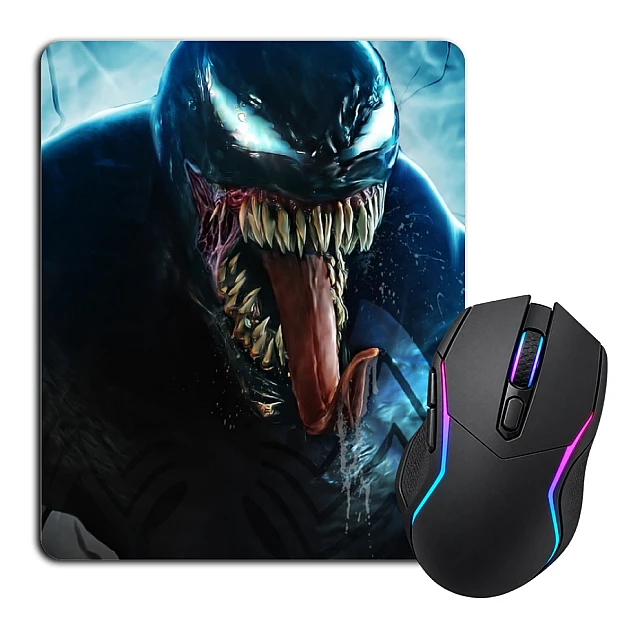 Mouse pad with print Venom Monster Hero