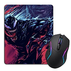Mouse pad with print Venom Art Version